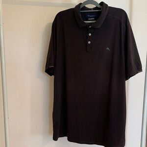Tommy Bahama island Zone Men's Black Polo Shirt